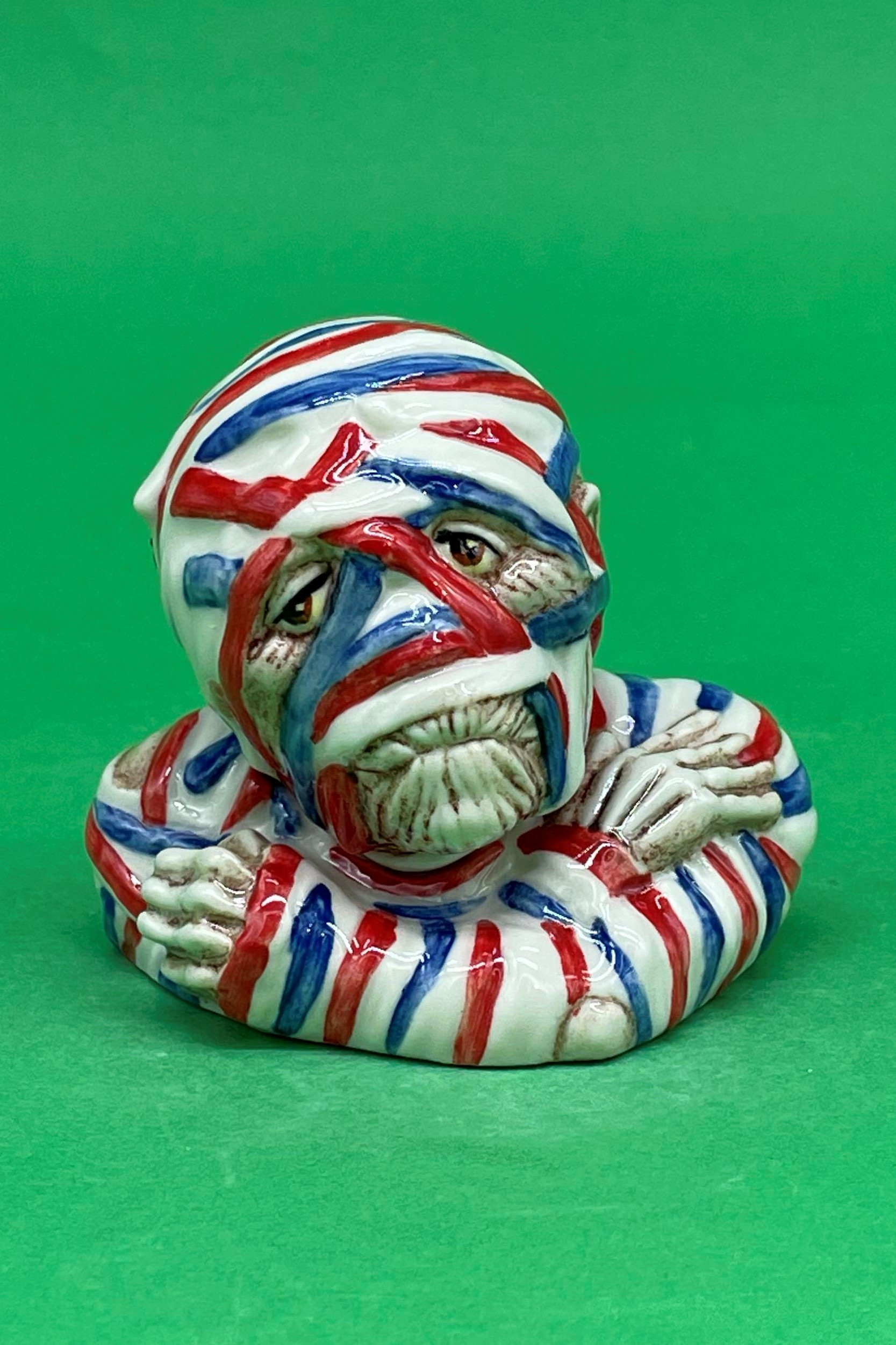 The Mummy face pot limited edition Kevin Francis 2004